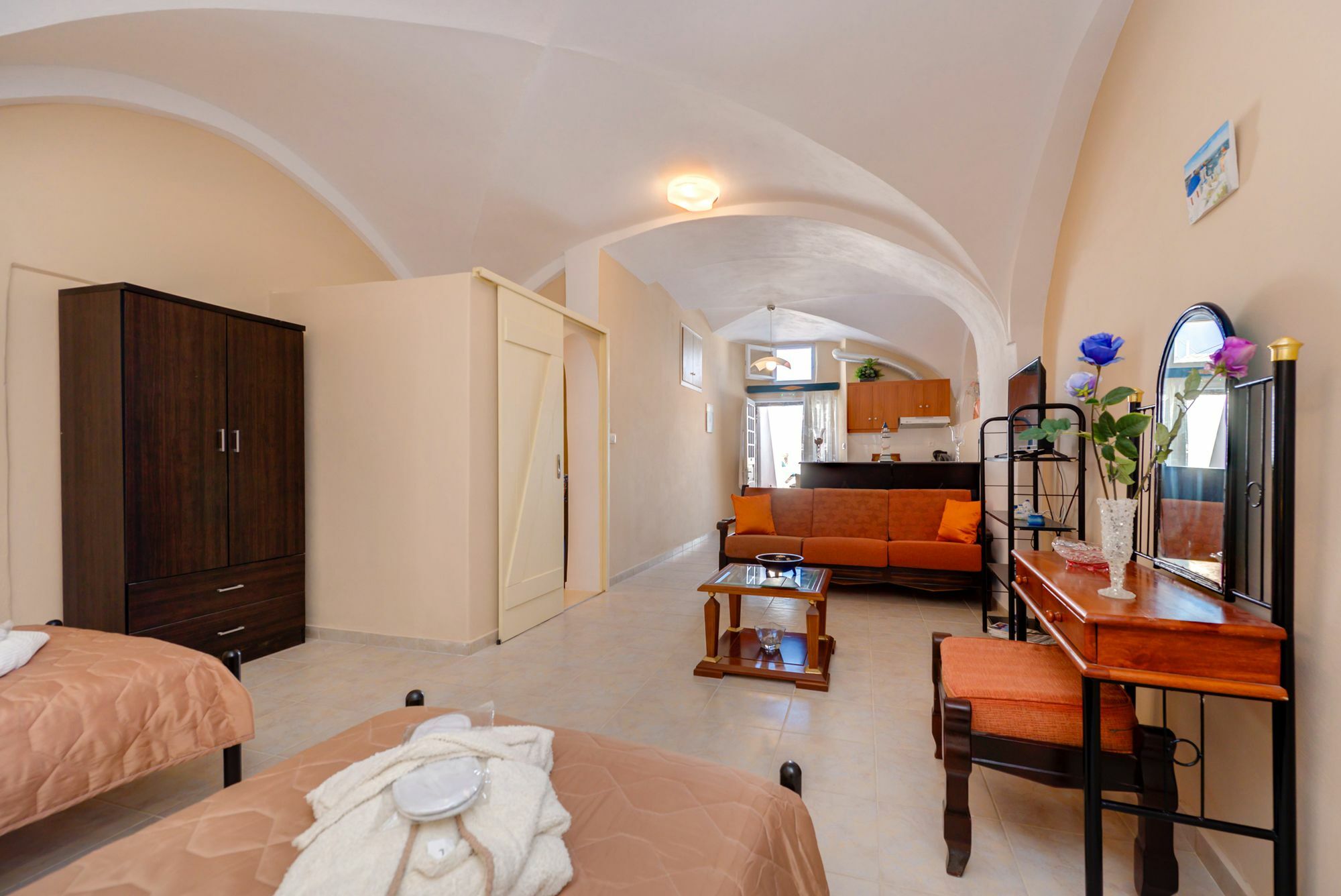 Appartement Mantilaria à Fira  Extérieur photo