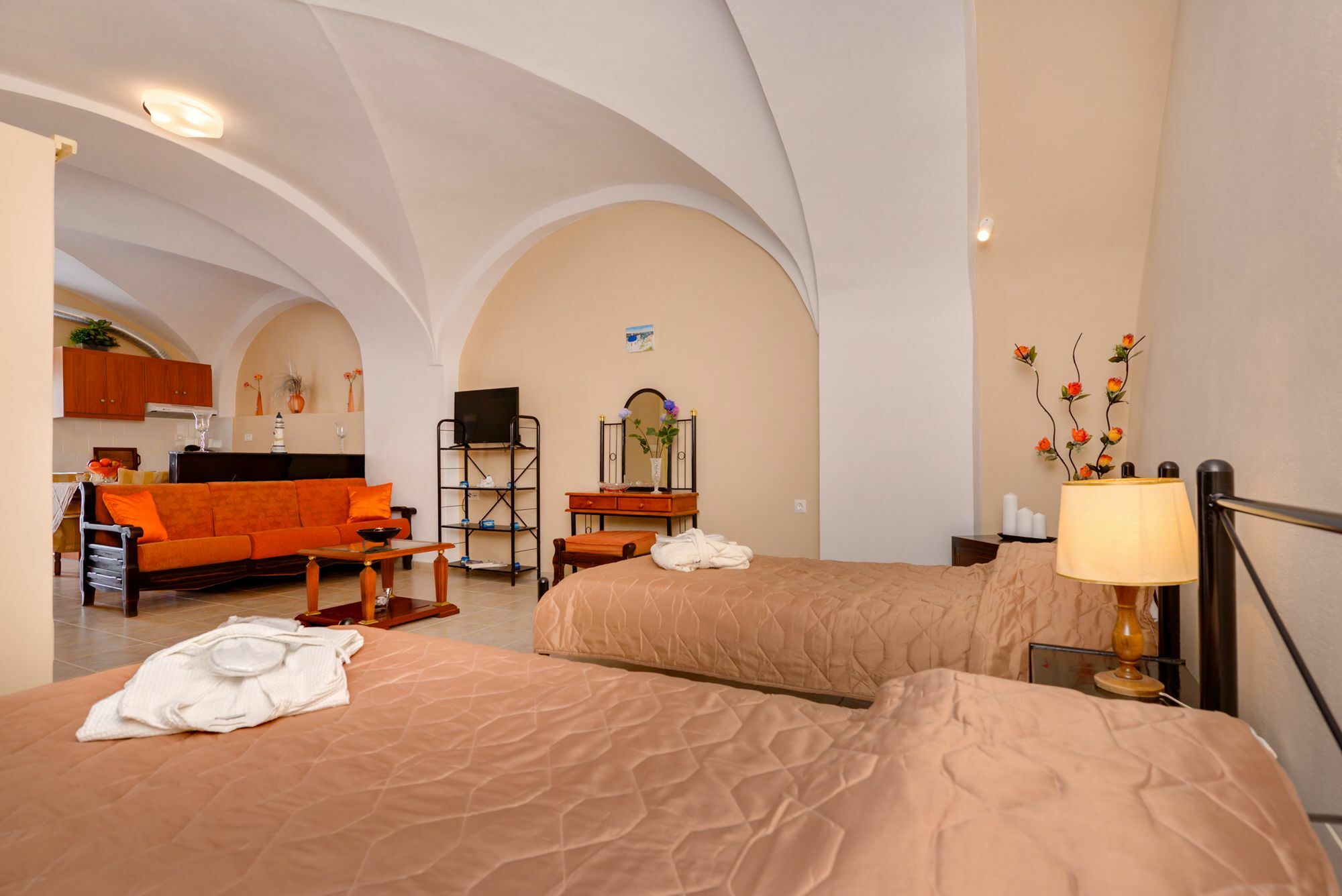 Appartement Mantilaria à Fira  Extérieur photo